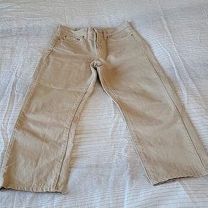 100% COTTON JW ANDERSON cropped  jeans size 23